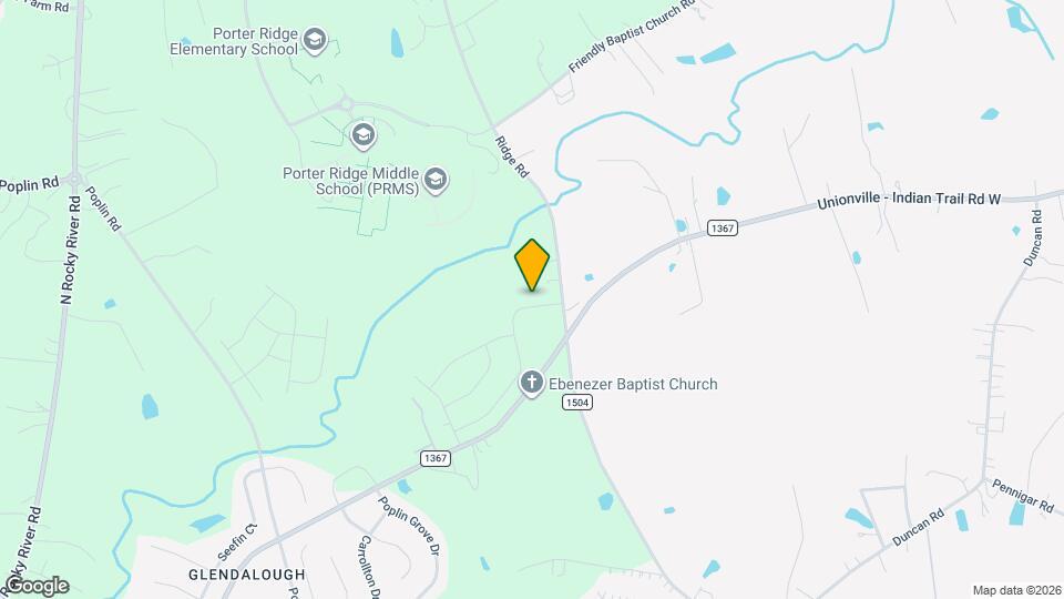 1326 Harleston St Map and Location Details