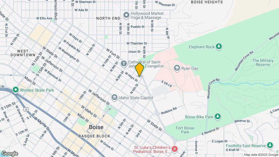 809 N 6th St Mapa y Detalles de la Ubicación