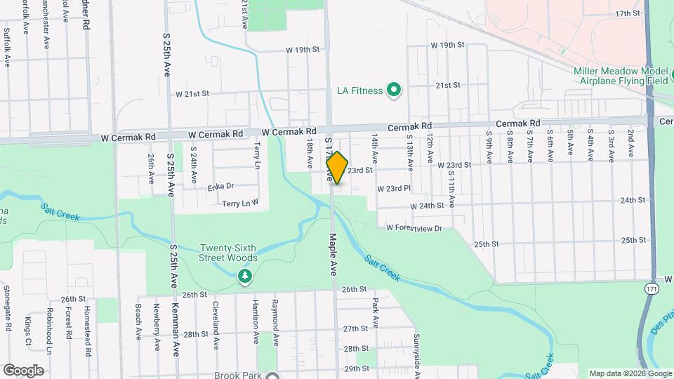 2325 S 17th Ave Map and Location Details