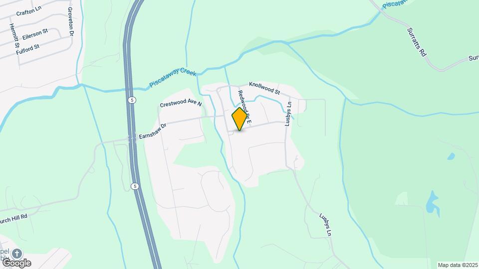 7705 Earnshaw Dr Map and Location Details