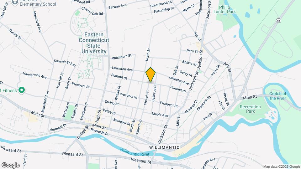 215 Church St, Unit 2 Map and Location Details