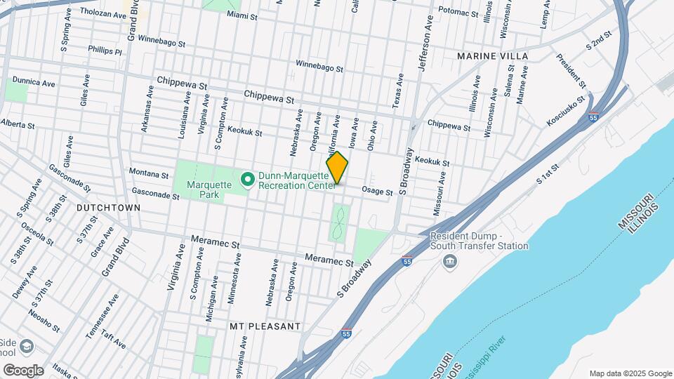 2736 Osage St Map and Location Details