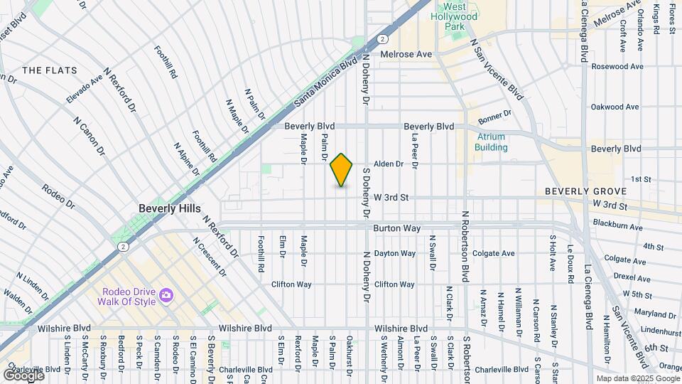 333 N Oakhurst Dr Map and Location Details