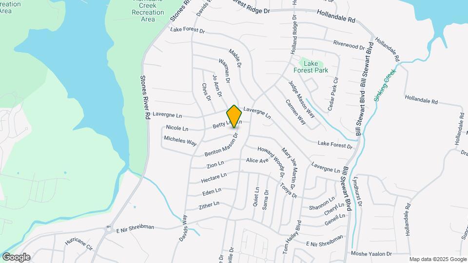 1202 Larzelere Ln Map and Location Details