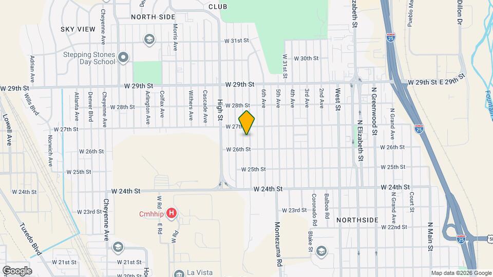 2619 7th Ave Map and Location Details