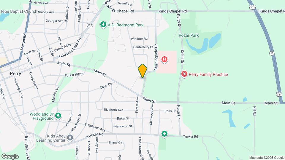 1043 Morningside Dr Map and Location Details