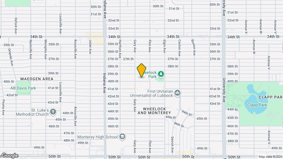 3110 40th St Map and Location Details