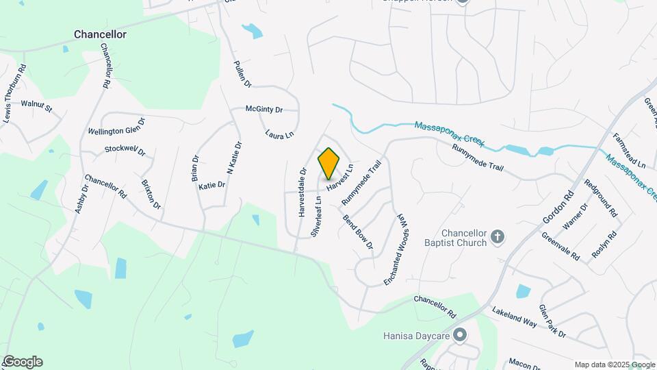 7414 Harvest Ln Map and Location Details