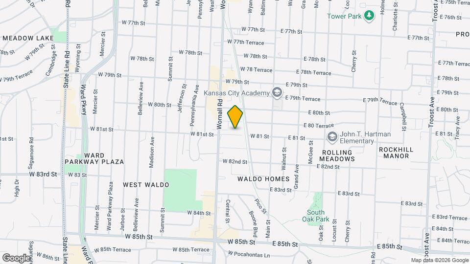 222 W 81st St Map and Location Details