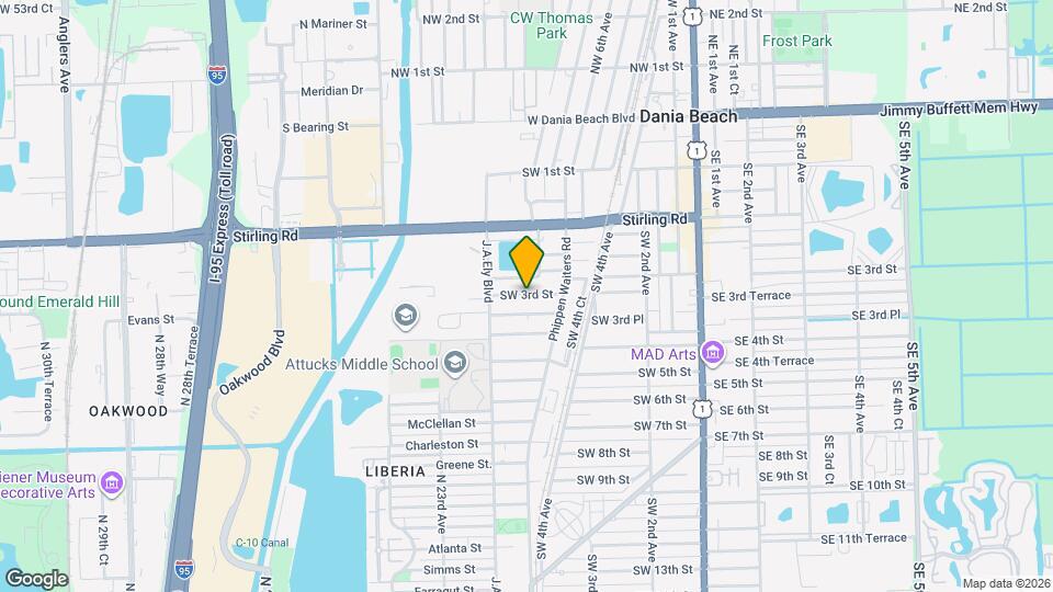 731 SW 3rd St Map and Location Details