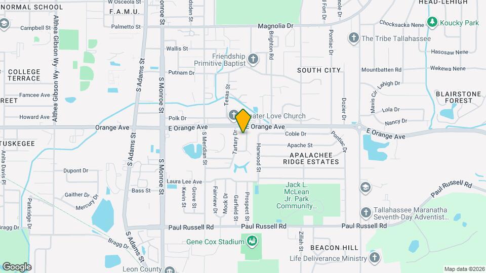 2808 Southwood Dr Map and Location Details