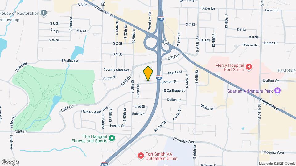 2401 S 60th St Map and Location Details