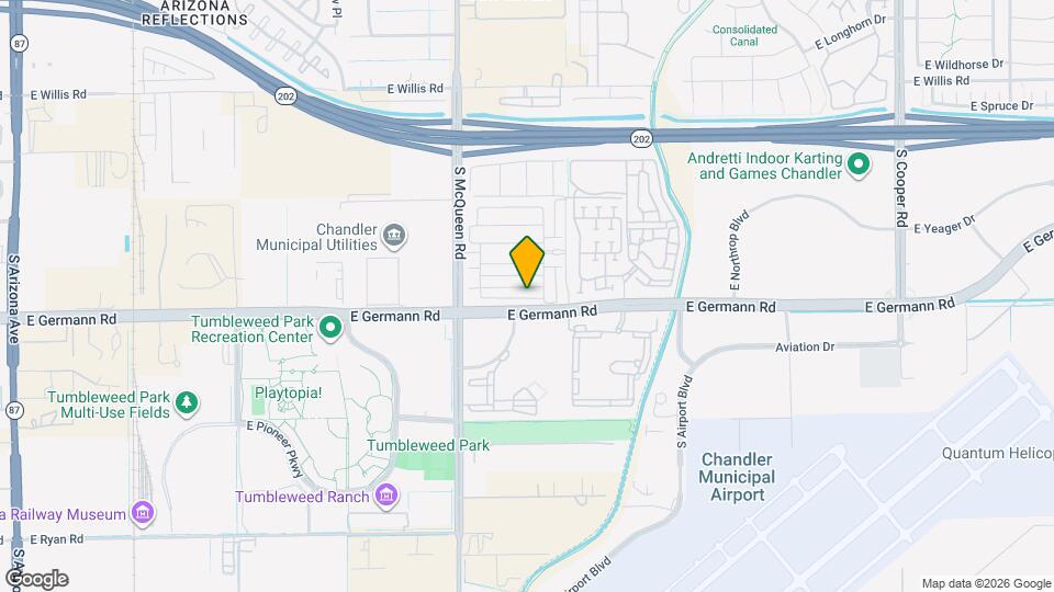 1152 E Newland Dr Map and Location Details