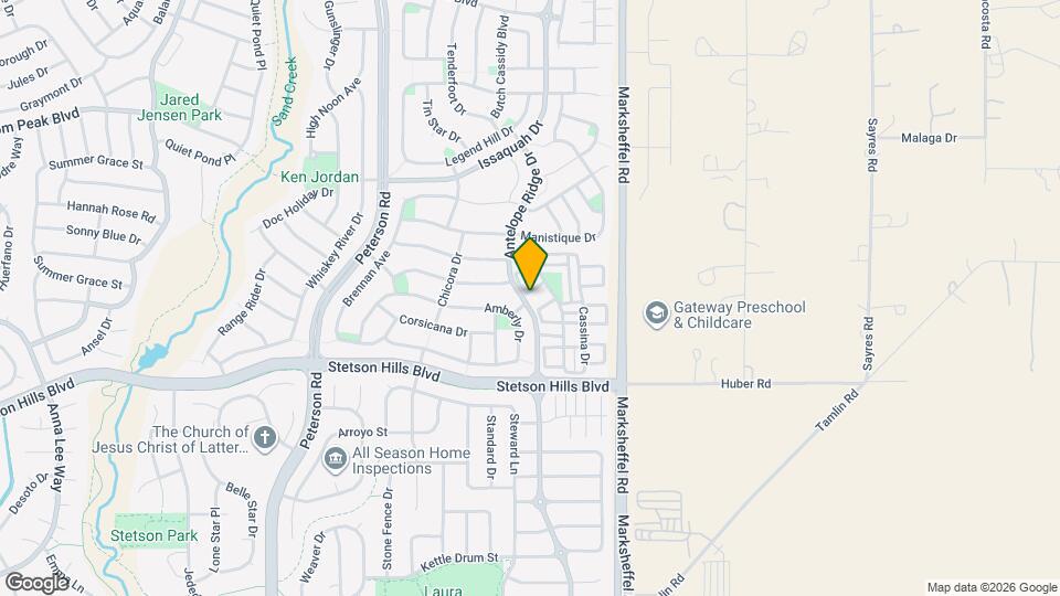 7642 Menagerie Ln Map and Location Details