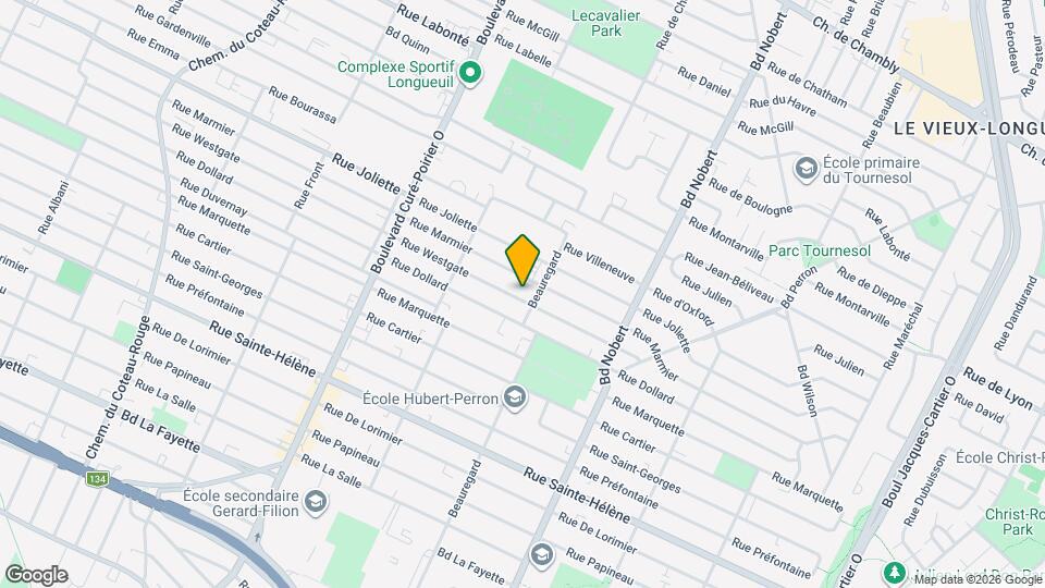 2153 Westgate Rue Map and Location Details