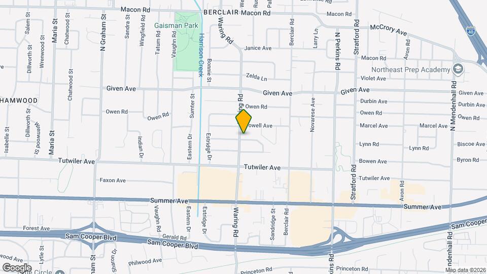 802 Waring Rd Map and Location Details