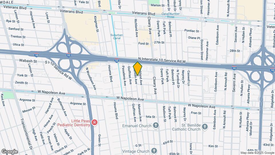 2317 Manson Ave Map and Location Details