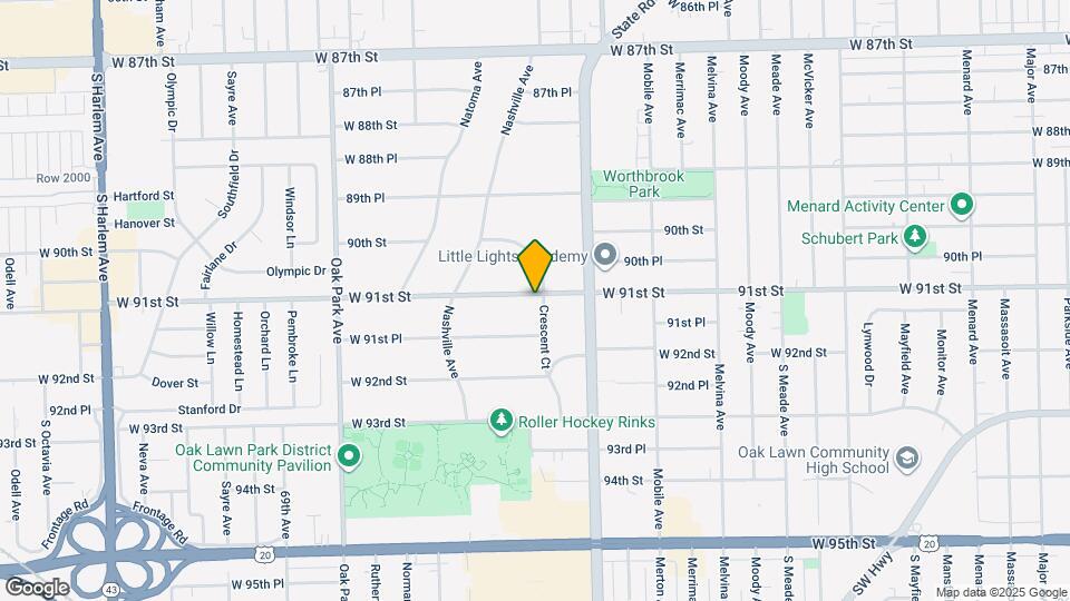 9100 Crescent Ct Map and Location Details