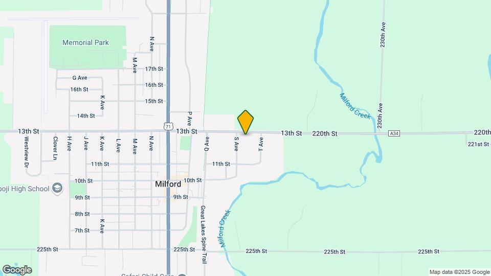 1206 S Ave Map and Location Details