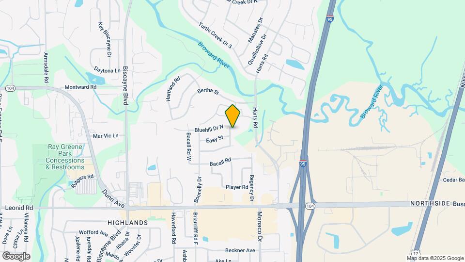 11075 Bluehill Dr Map and Location Details