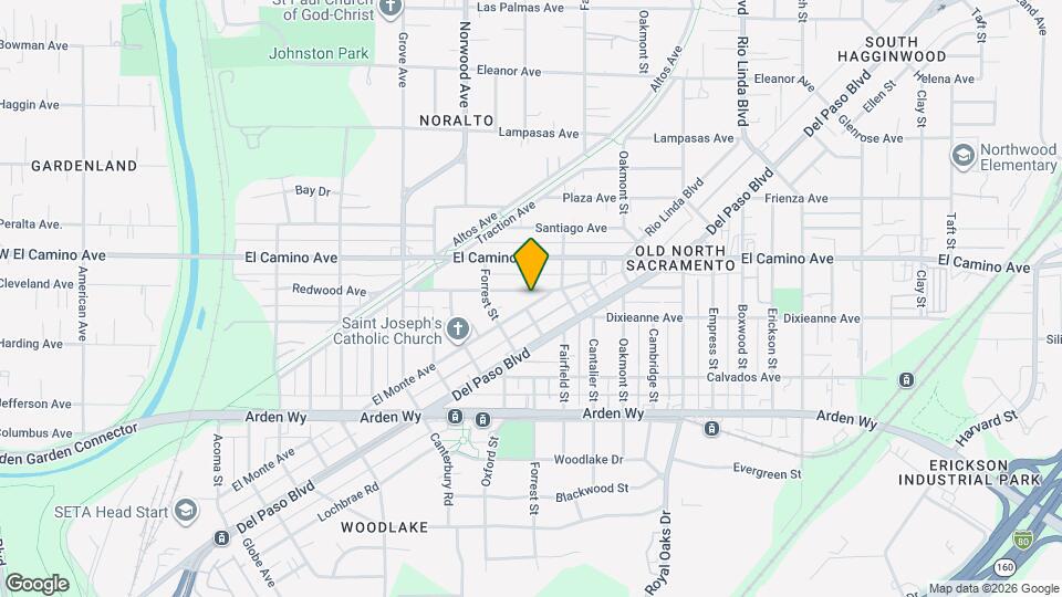 1933 El Monte Ave Map and Location Details