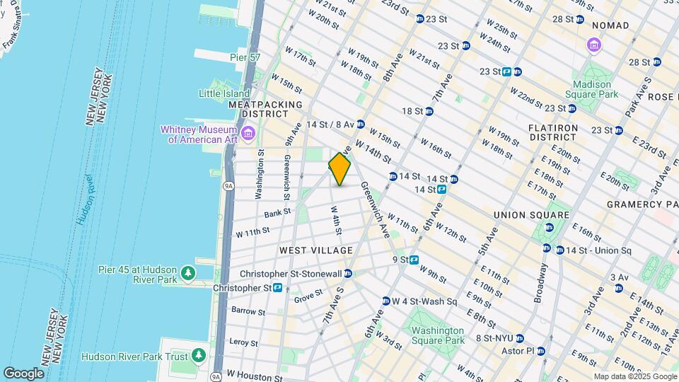 268 W 12th St Mapa y Detalles de la Ubicación