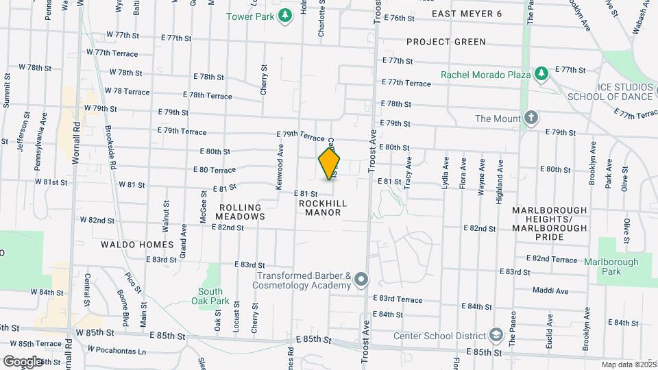 8030 Campbell St Map and Location Details