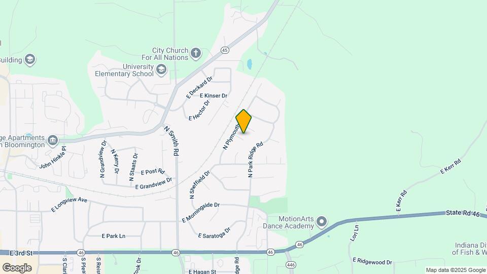 4317 E Wembley Ct Map and Location Details