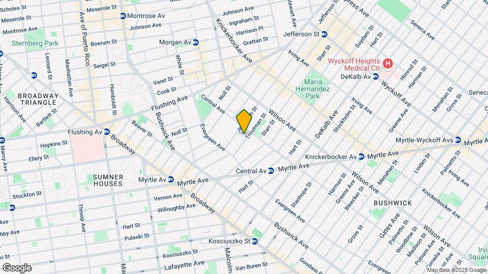 141 Troutman St Map and Location Details