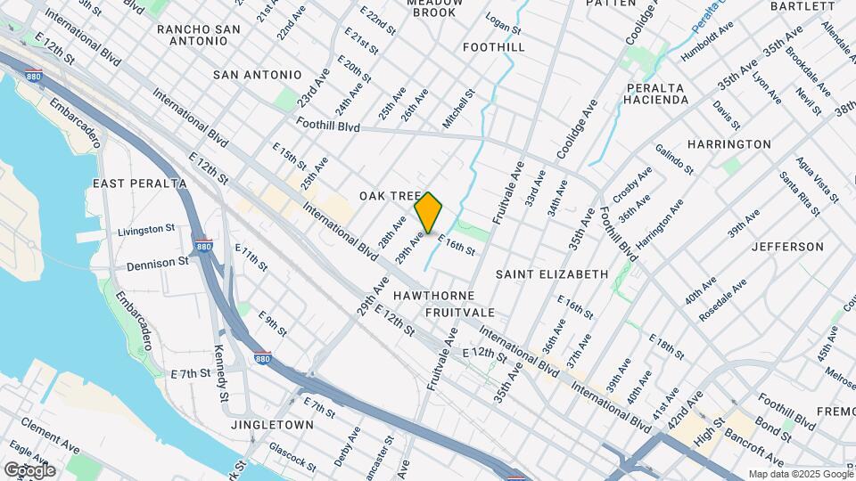 1534 29th Ave Mapa y Detalles de la Ubicación