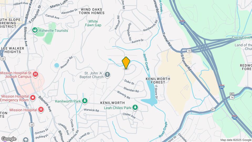 315 Kenilworth Rd-Unit -315 Kenilworth  #1 Map and Location Details