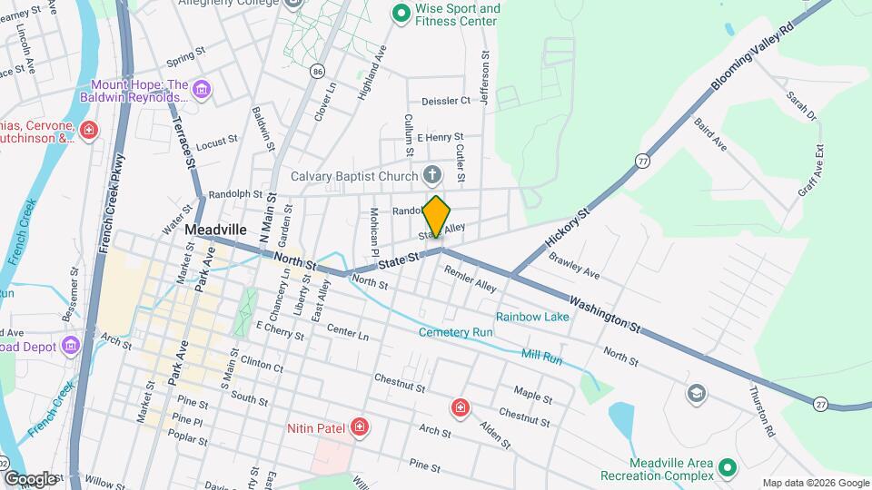 643 1/2-580-582 State St Map and Location Details