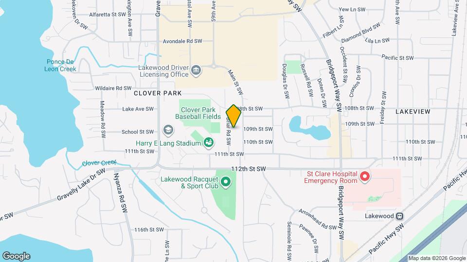 10903 Briar Rd SW Map and Location Details