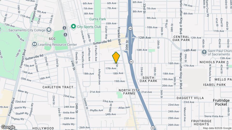 4102 28th St Map and Location Details