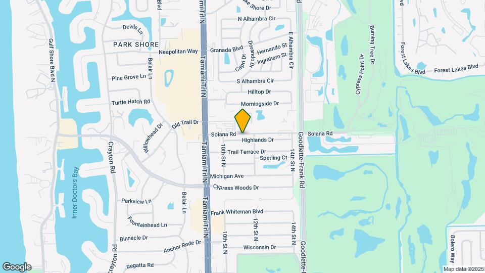 1097 Highlands Dr Map and Location Details