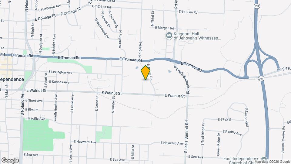 1409 S Haden Ct Map and Location Details