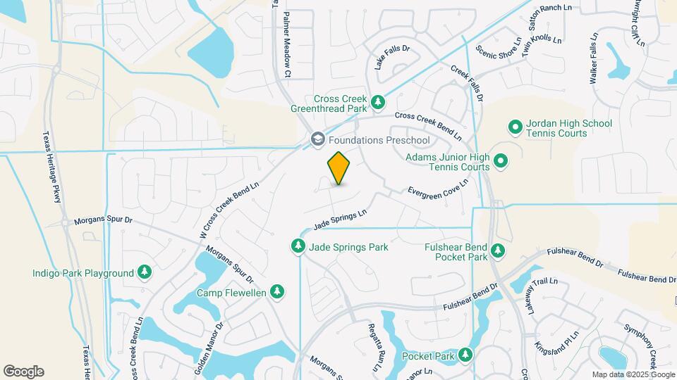 28611 Valley Crest Ln Mapa y Detalles de la Ubicación