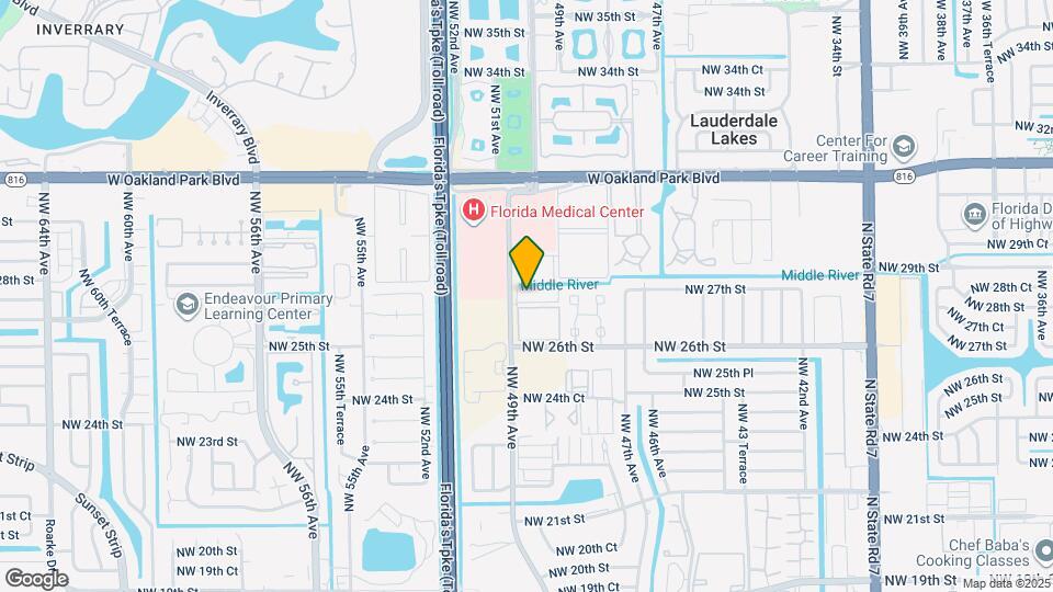 4899 NW 26th Ct Map and Location Details