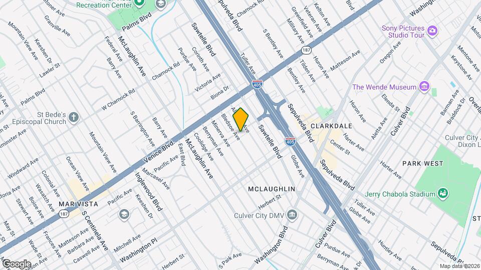 11370 Matteson Ave Map and Location Details