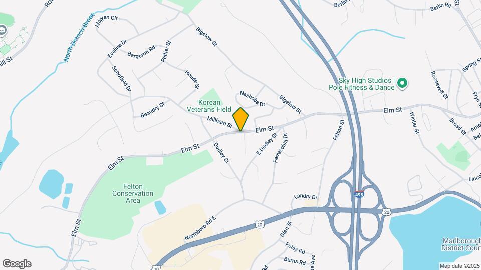 626 Elm St Map and Location Details