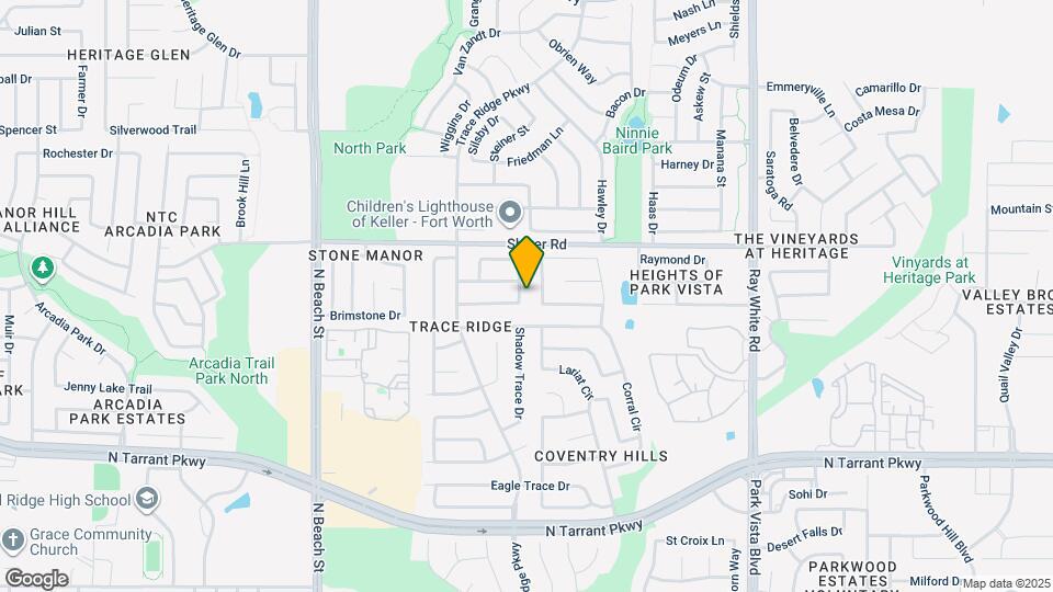 8832 Fayetteville Dr Map and Location Details