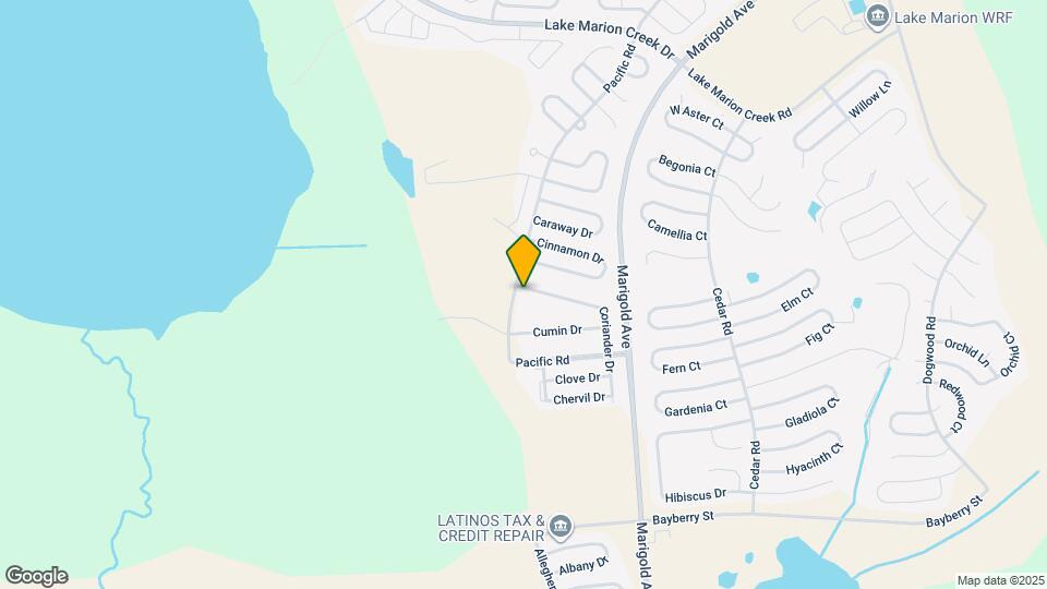 1849 Coriander Dr Map and Location Details