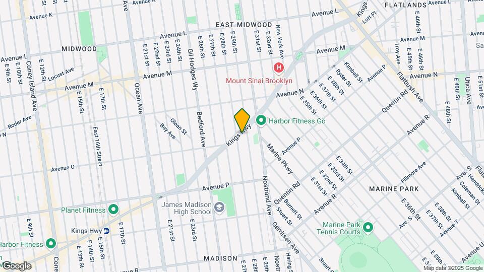 2812 Kings Hwy Mapa y Detalles de la Ubicación