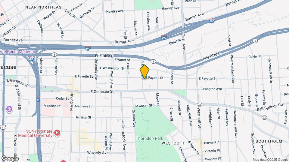 305 S Beech St Map and Location Details