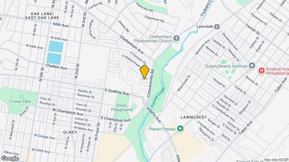 6321 E Fariston Dr Map and Location Details