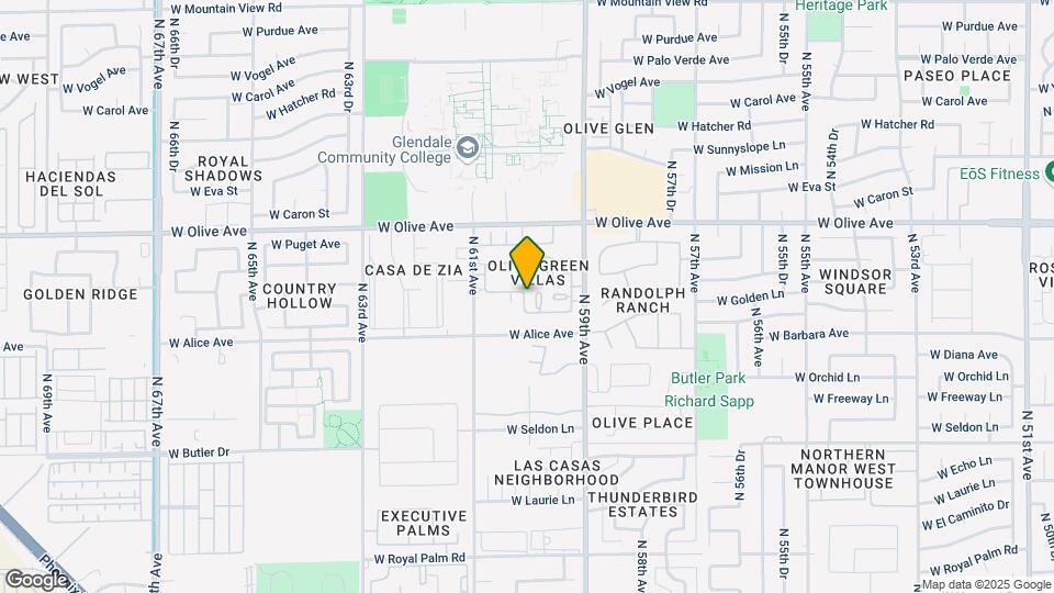 6024 W Golden Ln Map and Location Details