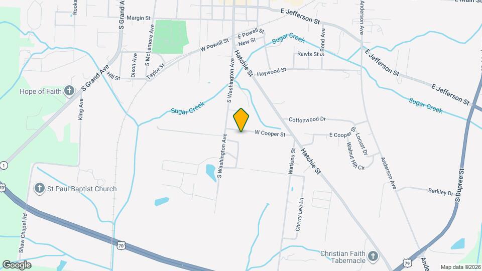 50 W Cooper St Map and Location Details