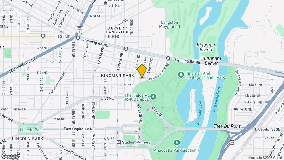 300-302 Oklahoma Ave NE Map and Location Details