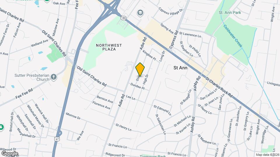 3678 Dixie Dr Mapa y Detalles de la Ubicación