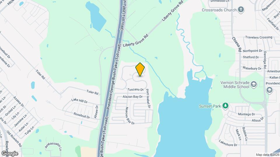 6209 San Marino Dr Map and Location Details